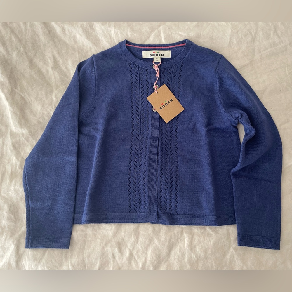 NWT Mini Boden Sweater size 6-7